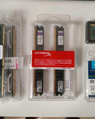 Memorie PC Kingston Sasmung Crucial DDR2 DDR3 DDR4