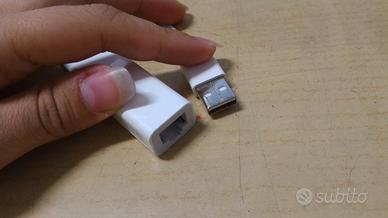 Adattatore ORIGINALE Apple USB Ethernet