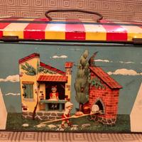 Scatola latta lievito Bertolini rara