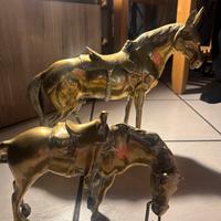 cavalli in ottone arredamento