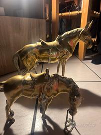 cavalli in ottone arredamento
