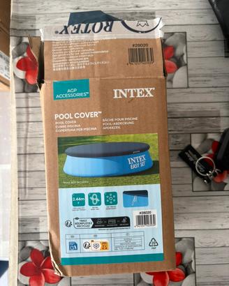 telo copri piscina dallo sporco 244 cm Tonda Intex