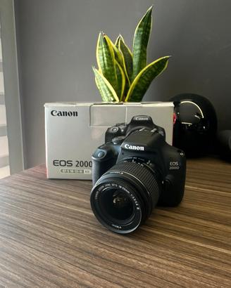 Canon EOS2000D X IMMEDIATO REALIZZO 