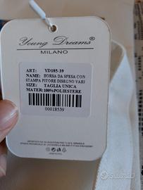 borsa stampa fiori di mandorlo van Gogh