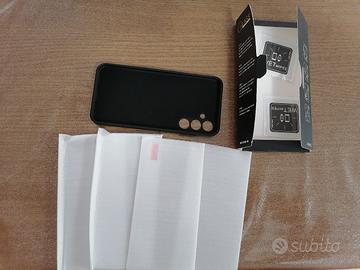 pellicola vetro +cover per Samsung Galaxy A25 