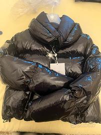 Piumino vernice nero