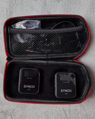 SYNCO G2 A1 Microfono Lavalier Wireless