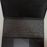 custodia magnetica con tastiera bluetooth luminosa