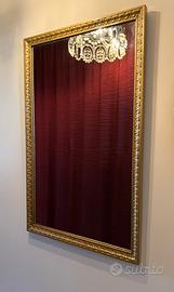 Specchio vintage rettangolare