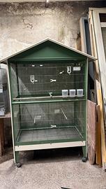 Gabbia grande per uccelli - Voliera