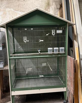 Gabbia grande per uccelli - Voliera