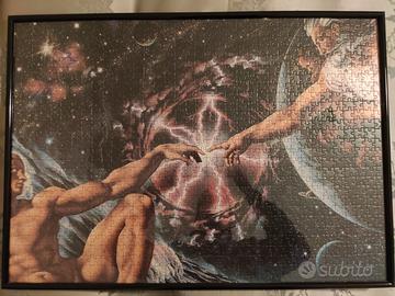 Puzzle "creazione" incorniciato