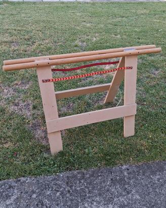 cavalletto porta selle equitazione 