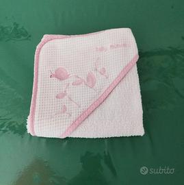 Accappatoio quadrato bambina chicco