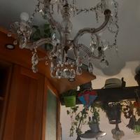 lampadario antico fine anni 40
