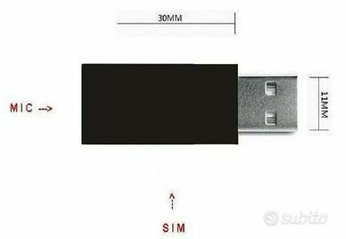 PenSpy2.0 ~ Pendrive Spia ✓ cimice audio e gps