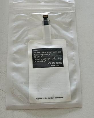 Adattatore Ricarica Wireless iPhone 7/6/5