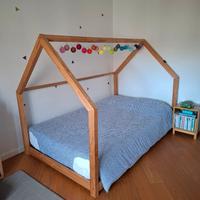 letto montessoriano e materasso 1 piazza e mezza 