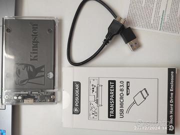 Custodia esterna per SSD