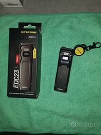 Torcia Nitecore edc 23 