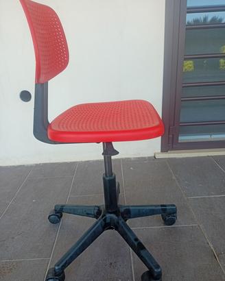 sedia girevole per scrivania 