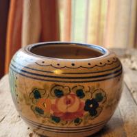 VASO IN CERAMICA O TERRACOTTA DECORATO A MANO