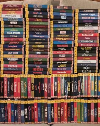 Collezione VHS I Grandi Film di Panorama 206 Pezzi