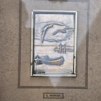 Quadro Argento 925 L. Moroni – Rilievo con cornice