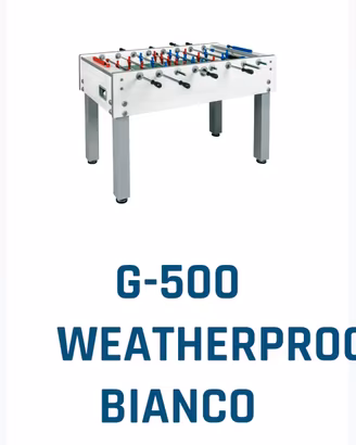 calciobalilla garlando G500 weathrproof nuovo 