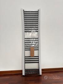 Radiatore da bagno 400x1500 mm nero opaco