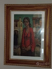 "Maggi" olio su tela misura 50 x 80