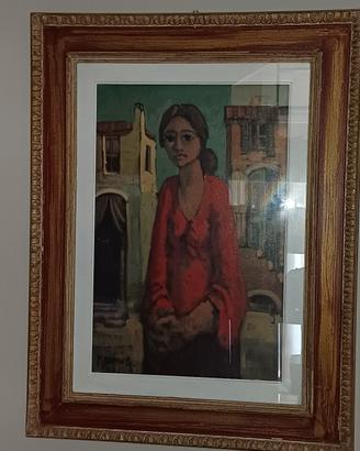 "Maggi" olio su tela misura 50 x 80