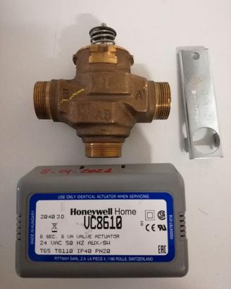 Attuatore e valvola 3vie caldaia