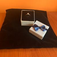 Anello solitario con diamante