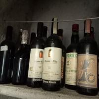 bottiglie vino da collezione 