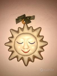 Formella Sole THUN originale vintage (da parete)