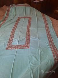 tovaglia tela Aida verde