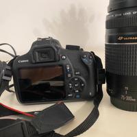 Canon Eos1200d + Zoom 75-300