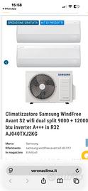 Climatizzatori Samsung wind free