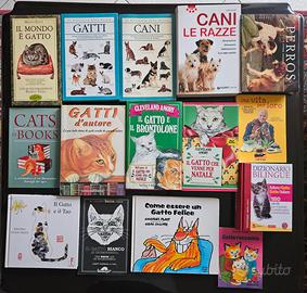libri gatti e cani