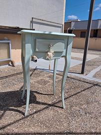 mobiletto shabby chic verde salvia