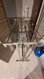 Stand Espositore  in Acciaio bilaterale