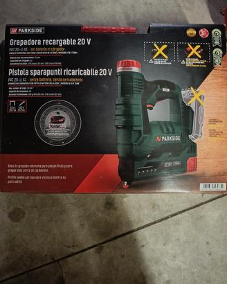 pistola spara punti parkside