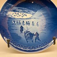 Piatto da collezione Natale Danese del 1972.