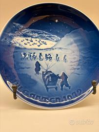 Piatto da collezione Natale Danese del 1972.