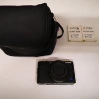 Sony RX100 – Compatta premium Zeiss + 2 batterie
