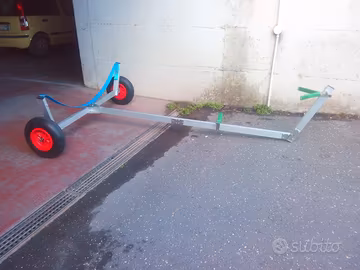 Carrellini , carrelli alaggio , Mostravento  Laser