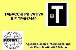 Tabacchi privativa (rif TP/012160)