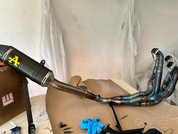 scarico completo arrow zx6r