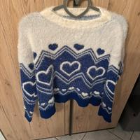 Maglione con cuori